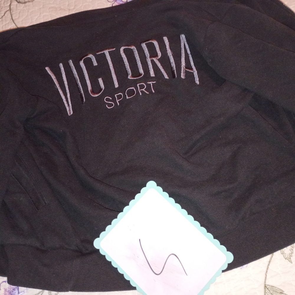 Vintage Y2K Victoria's Secret Pink Light Jacket Print Logo VS ❤️ Logo